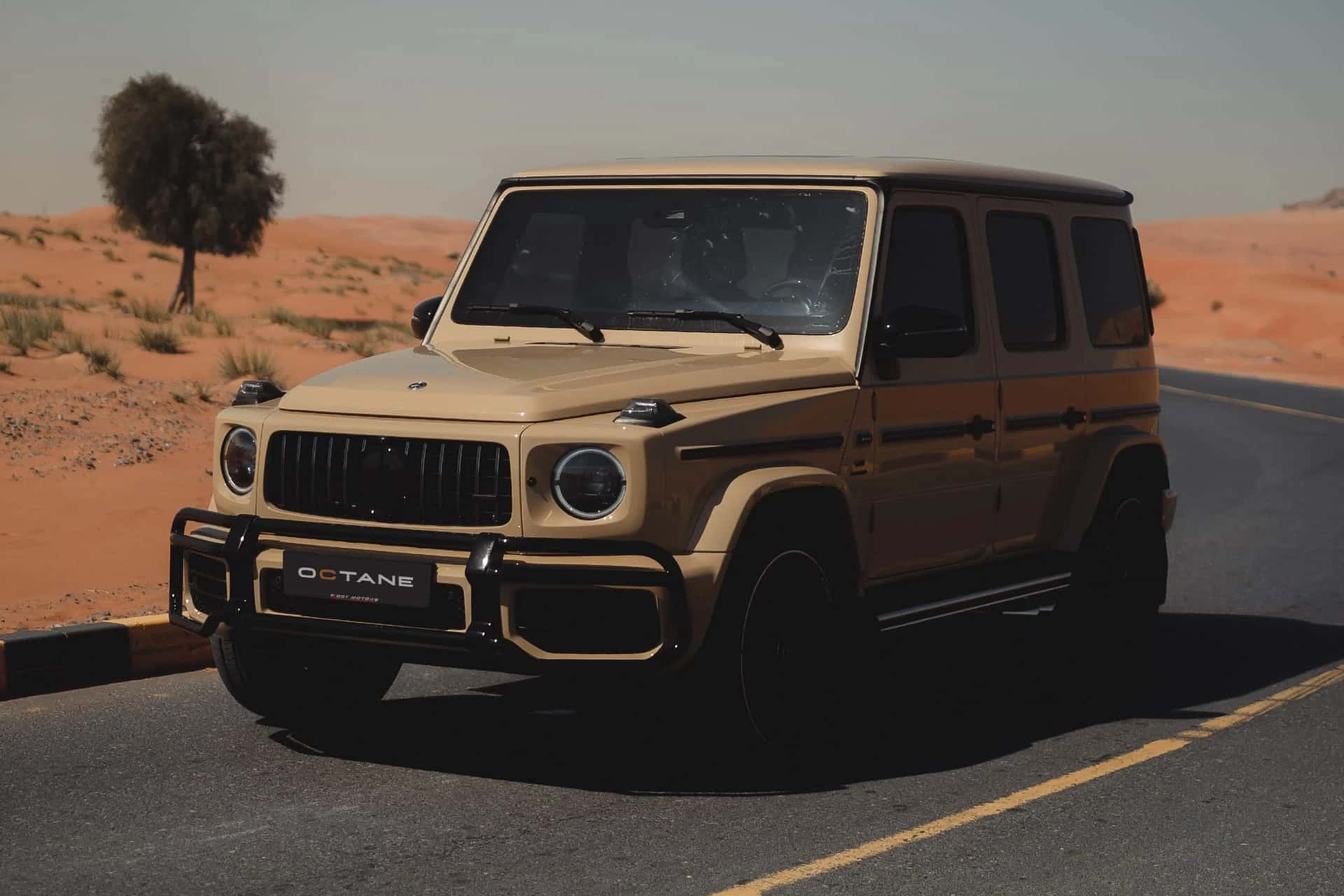 Mercedes G63 AMG Beige