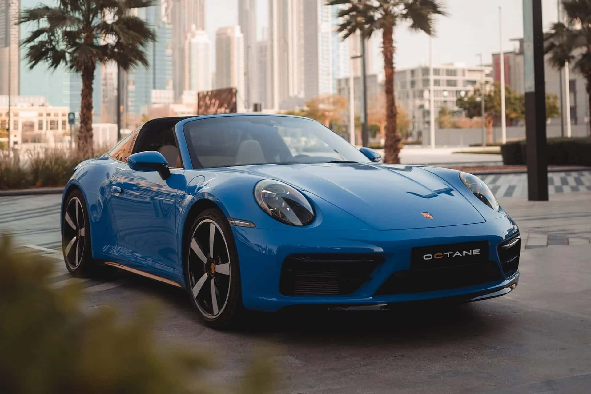 Porsche 911 Targa 4S Blue