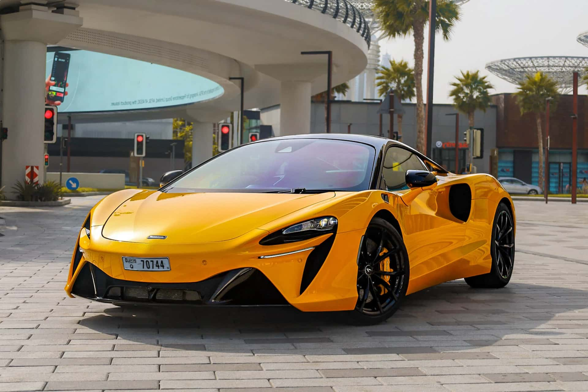 McLaren Artura Yellow